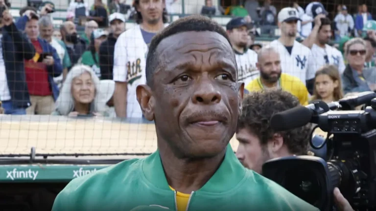 Fallece Rickey Henderson, legendario jugador de béisbol, de las Grandes Ligas.