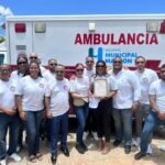 NEW JERSEY DOMINICAN OFFICERS ENTREGAN AMBULANCIA EN MAIMÓN CON LA PRESENCIA DEL SENADOR Héctor AcostaMaimón, República Dominicana. –
